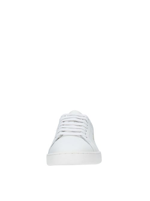Leather sneakers PALM ANGELS | PWIA035S21LEA0010121BIANCO-FUXIA